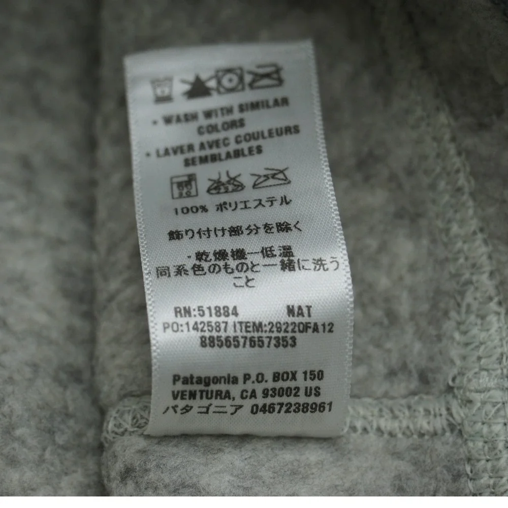 Patagonia Better Sweater Beanie Grey Fleece Knit Hat Medium